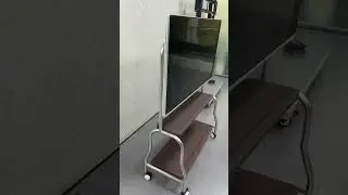 Compact & Mobile: The Perfect Display Stand for Small Spaces!