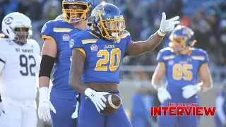 Pierre Strong Jr. - South Dakota State RB #20 vs Southern Illinois (2021)