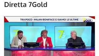 L' Attore Cinematografico ALBERTO PETROLINI Principe di Parma ospite della trasmissione la 7 Gold