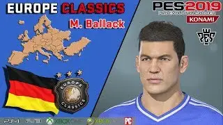 M. BALLACK  (Europe Classics) PES 2019