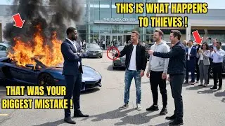 Хулиганы подожгли машину чернокожего мужчины стоимостью 400 000 долларов &mdash; побледнели, узнав, что...
