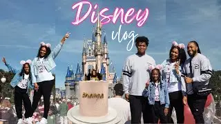 A birthday she'll never forget at Disney's Magic Kingdom | Mom Life + Birthday Vlog | Cake Bake Prep