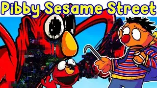 Friday Night Funkin': VS Pibby Sesame Street (Broken String - Corrupted Elmo, Oscar, Snuffy..)