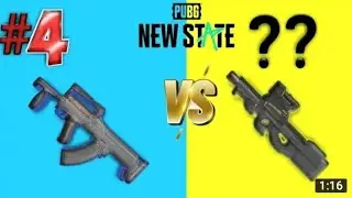 Top 5 Best Guns In Pubg New State || New State Mobile Top 5 Best weapons