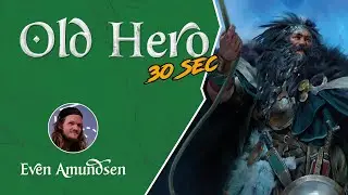 Digital Speed Paint: Old Hero | TEGN | Fantasy Art