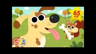 5 Spotted Dogs   Cats And Dogs + More!   Super Simple Songs
