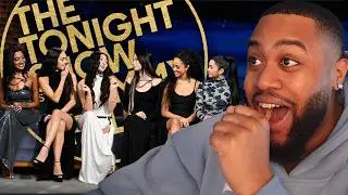 KATSEYE's Jimmy Fallon Interview Was (EYEKON)IC! (Reaction)