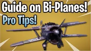 Fortnite: X-4 Stormwing Bi-Plane Tips & Tricks! | Dogfights, Accuracy, & More!