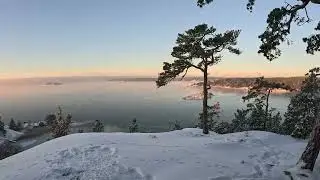 Winter walk at Maanp&auml;&auml; 2/2 #winterasmr#snowasmr#walk#goprohero13 #nature#travel#finland#hiking#sea