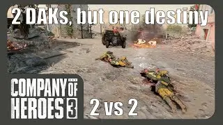 AA guns not a weapon of retaliation - 2 vs 2 - Company of Heroes 3