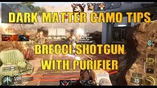 Dark Matter Camo Tips: Brecci Shotgun Gameplay - Bo3 Call of Duty Black Ops 3