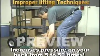 Manual Material Handling / Safe Lifting - PREVIEW