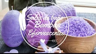 Bombas y sales de baño efervescente