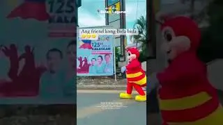 Yung nakita mo yung friend mong Bida-bida sa gitna ng kalsada ✌️🤣🤣🤣 #bidabida #jollibee