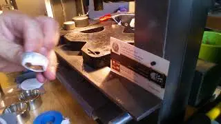 Making a Size 10 1000zl Silver Polish Coin Ring.