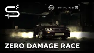 NFS Most Wanted - Zero Damage Sprint Race (Nissan Skyline R34)