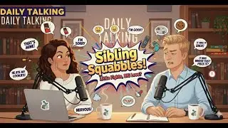 😅 Sibling Fights in English! | Talking About Family & Arguments (A1&ndash;A2 English Listening Practice)
