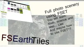 FSEarthTiles - Night, Snow and mask Tutorial