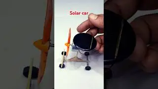 Amazing Idea| Solar toy car #ideas #experiment #diy #electriccar #scienceproject