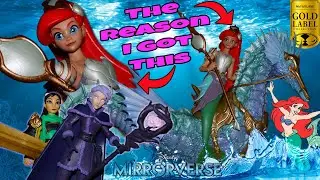 Обзор новой фигурки McFarlane Disney Mirrorverse из 3 комплектов &mdash; Мулан, Белль и Ариэль | Эксклюзивно на Amazon