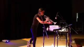 Amplified Trumpet Improvisation: Tubes, Wire + Water