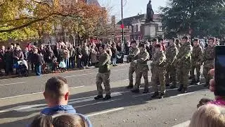 Grantham remembrance parade 2025