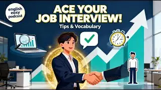 MASTER Your Job Interview: Best Answers&Vocabulary! 💼🎤(English for Career)#learnenglish #beginners