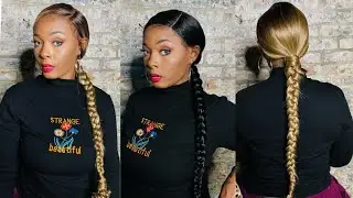 YASSS! A BRAIDED WIG I LOVE! Zury Sis Braided Pony HD Lace Front Wig - LF-RWANDA