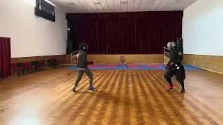 Smallsword Sparring - Matteo vs Rui