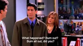 F R I E N D S The one where ross is jealous of mark