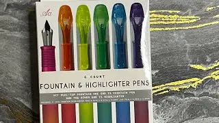 Five Below Fountain & Highlighting Pens