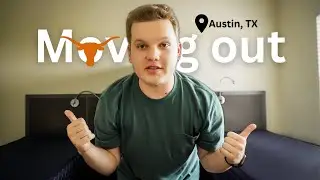 College Apartment Move-out VLOG &mdash; UT Austin