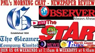 PNL's Morning Newzpaper Review - Wednesday January 28, 2026