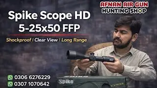 Spike Scope HD 5-25x50 FFP Review | Shockproof | Clear View | Long Range