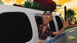 Matatu Road Nairobi - 3D Animation