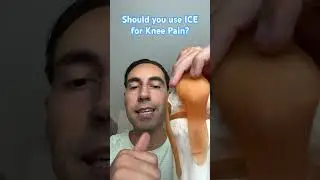 Should you use ICE for your knee pain? (Answer will surprise you) #shorts