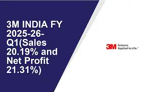 3M INDIA Standalone Quarterly Result | Q1 Result 2025-26 | 3M INDIA latest news
