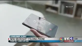 New Microsoft folding phone