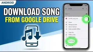 How to Download a Audio File From Google Drive | Quick & Easy Download
