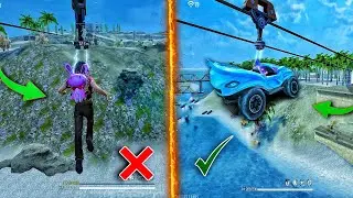 FREE FIRE TOP 8 FLYING CAR TIPS AND TRICKS || OB47 UPDATE FREE FIRE || ANURAGFF