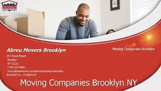Abreu Movers Brooklyn | Moving Companies Brooklyn NY #MoversBrooklyn #AbreuBrooklyn #MovingCompany