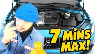 Поменяйте масло в Volvo S60 2011-2018 БЫСТРО И ЛЕГКО!