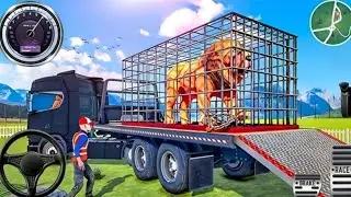 Animal Cargo Truck Driving Game 3D - Animal Transport Cargo Truck 2024 - Android Gameplay part 1