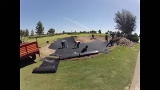 Polylast Bunker Liner Installation Time Lapse