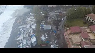 Volo drone dopo Ciclone Harry 21/01/2026
