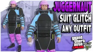 GTA 5 Online How To Get Juggernaut Suit Any Outfit Glitch Juggernaut Outfit GTA 5 Glitches PS4 XBOX