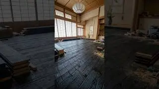 The Art of Yakisugi: Turning a Traditional Floor into a Black Mirror