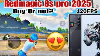 Red magic 8s pro pubg test 🔥 | Redmagic 8s pro 2025 buy not not ?