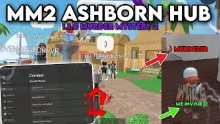 MM2 MURDER MYSTERY 2 SCRIPT HACK (ASHBORN HUB) SHOWCASE | ARCEUS X DELTA SOLARA