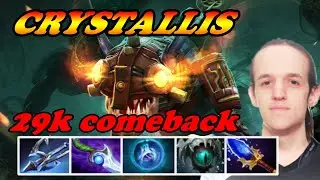 Crystallis Slark super intense 29k comeback | Giveaway | 7.33c Immortal Best Gameplay